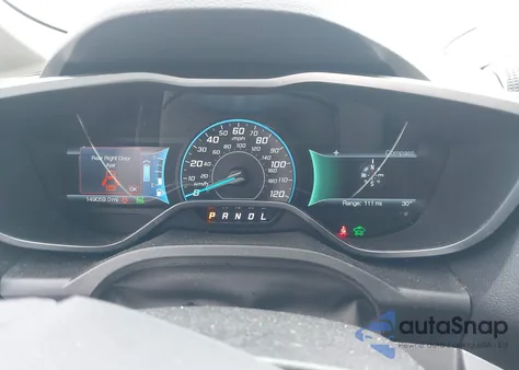 2016 Ford C-Max Hybrid Se from USA, damaged, VIN 1FADP5AU9GL100947